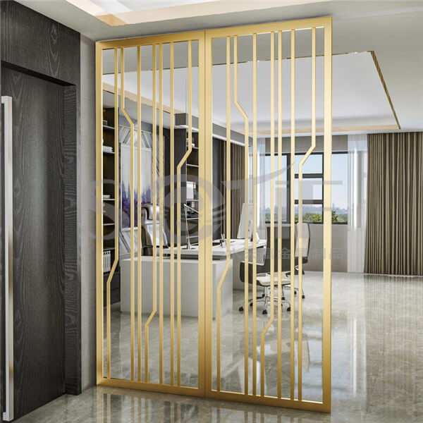 更具時(shí)代感的不銹鋼屏風(fēng)